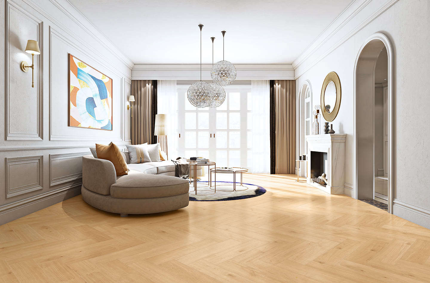 Ville Daroca Oak Laminate Flooring